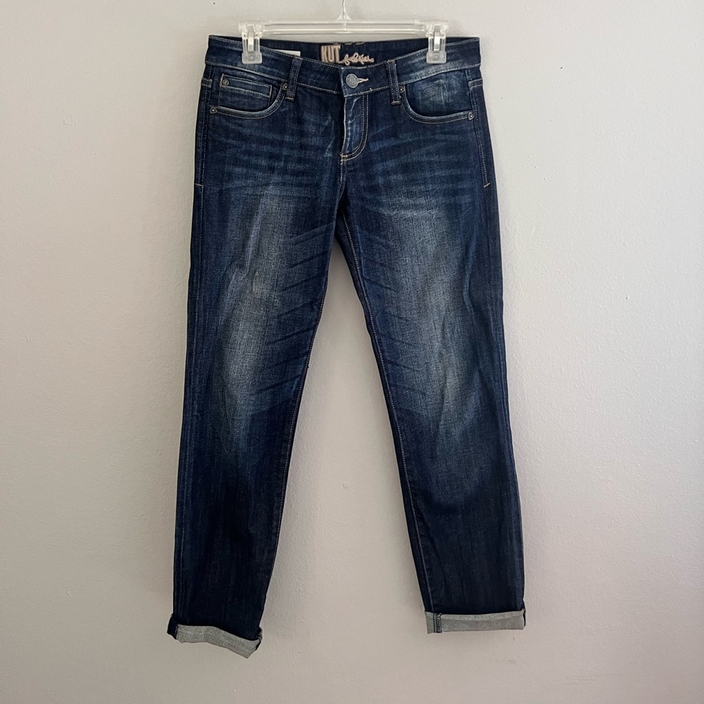 KUT from the Cloth cropped denim jeans